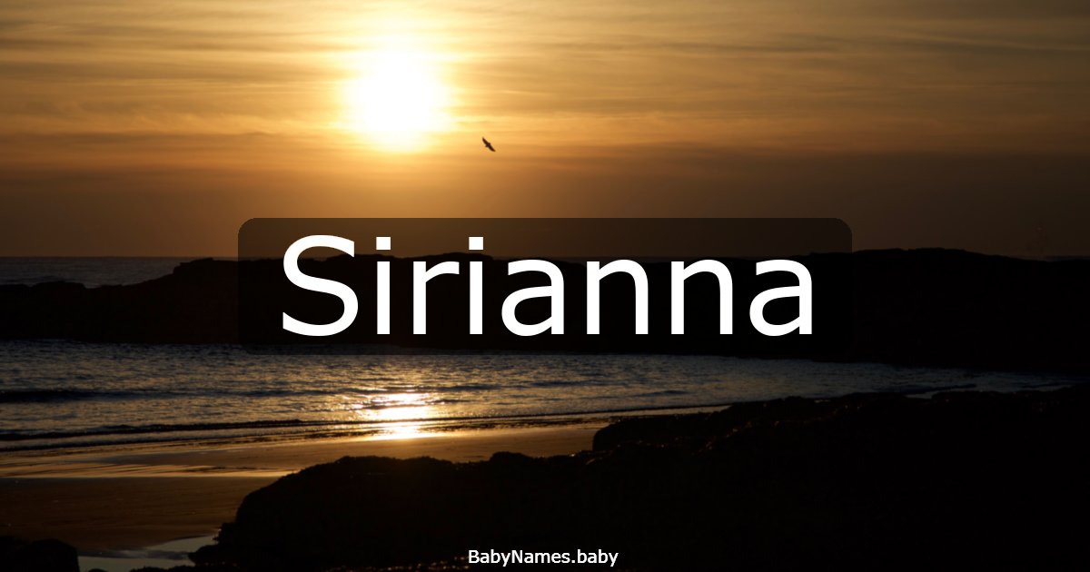 Sirianna