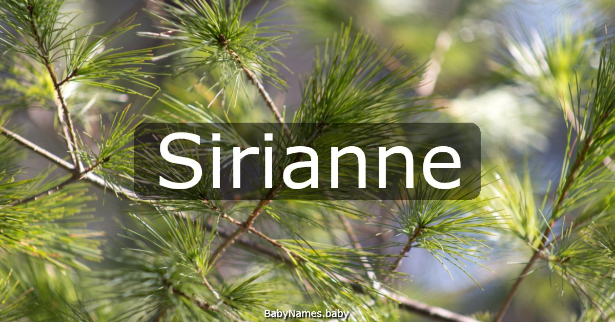 Sirianne
