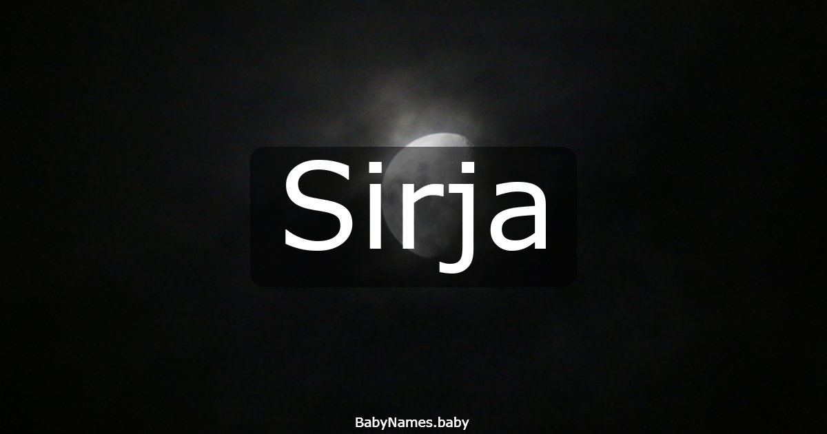 Sirja