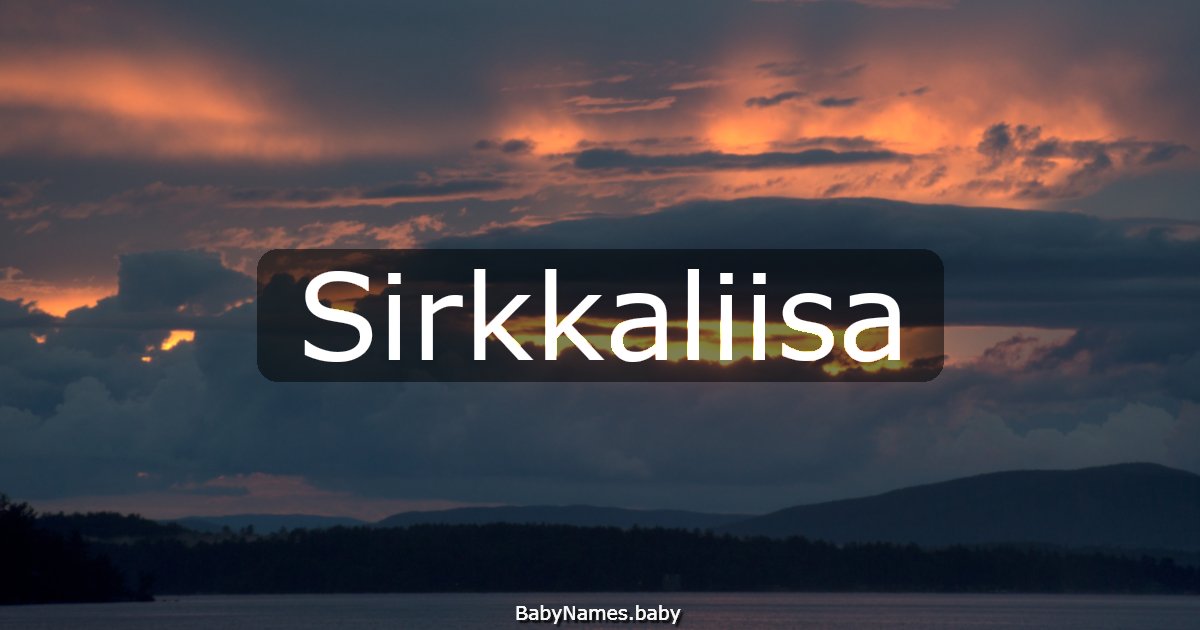 Sirkkaliisa