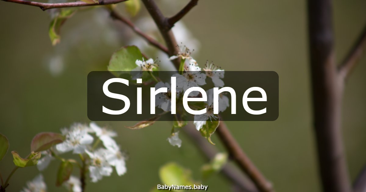 Sirlene