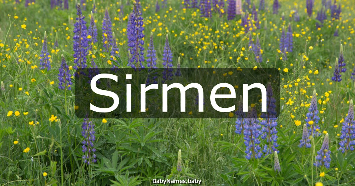 Sirmen
