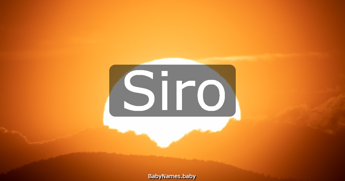 Siro