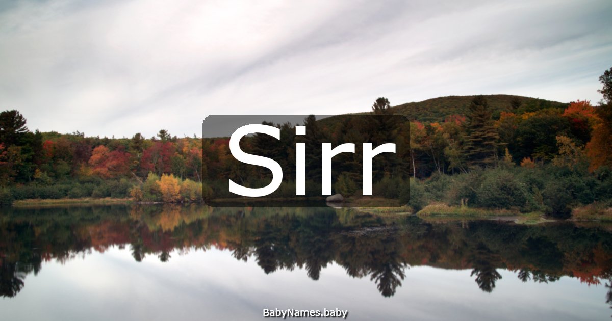 Sirr
