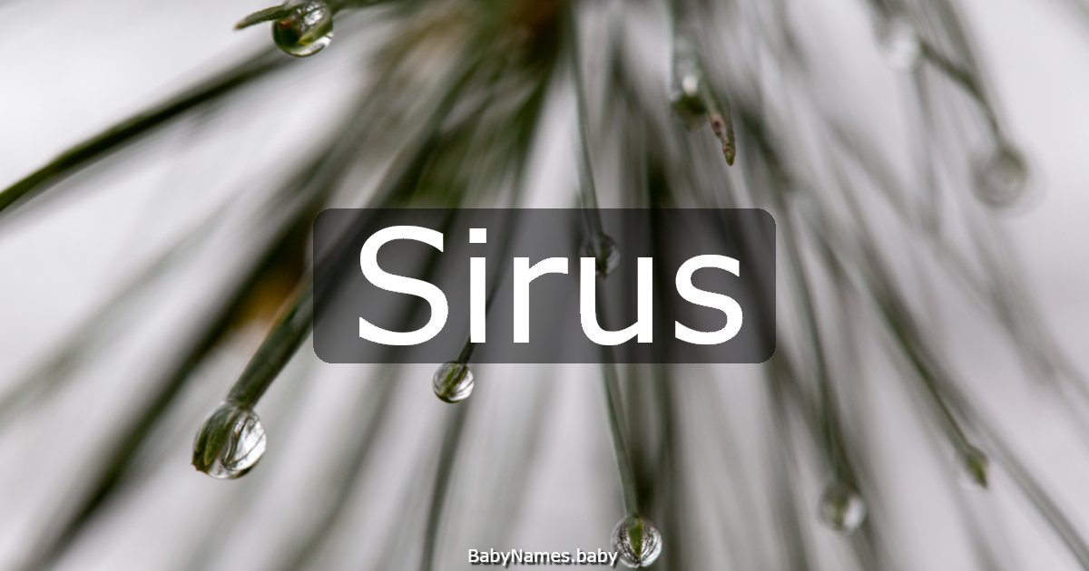 Sirus