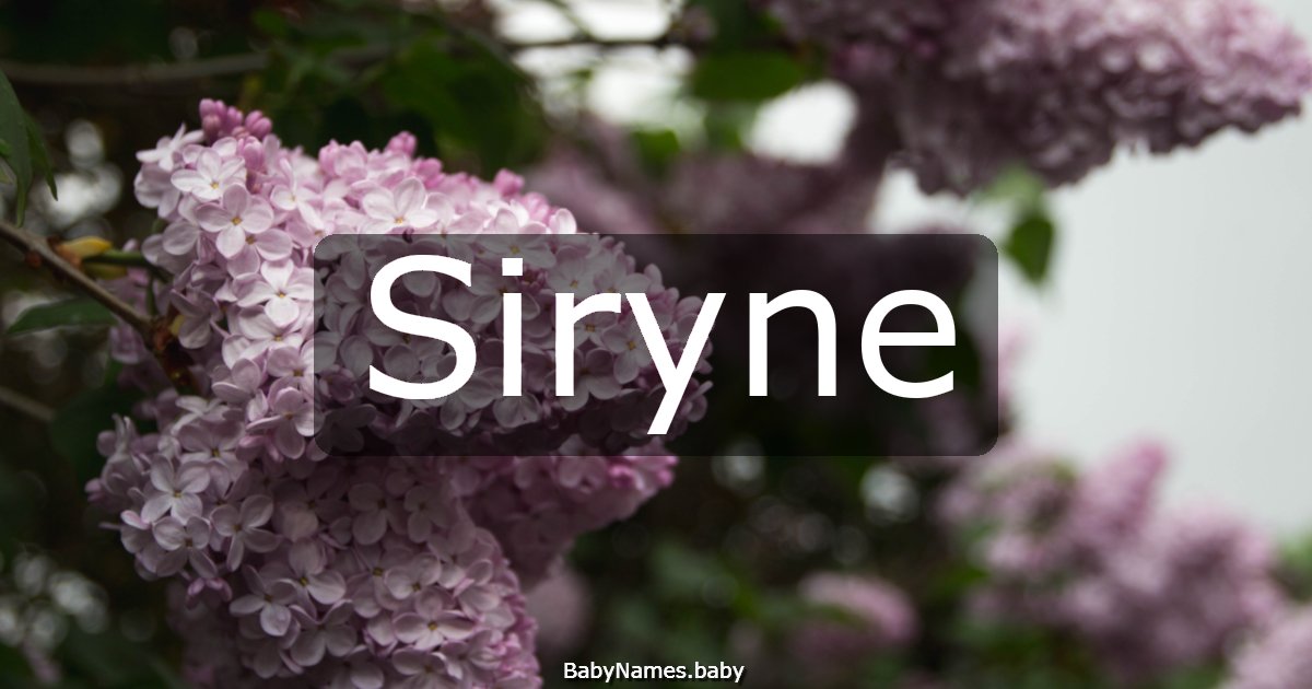 Siryne