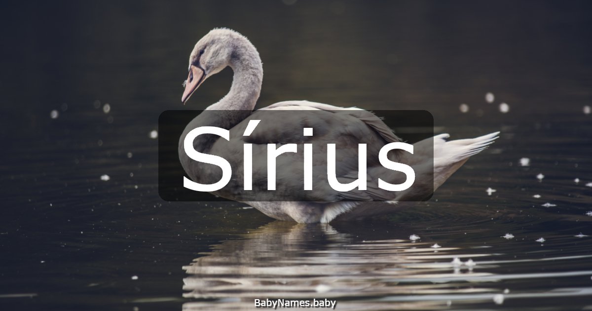 Sírius