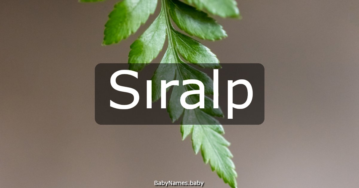 Sıralp