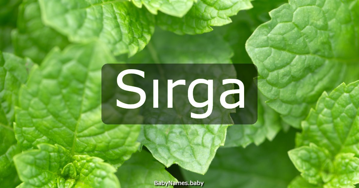 Sırga