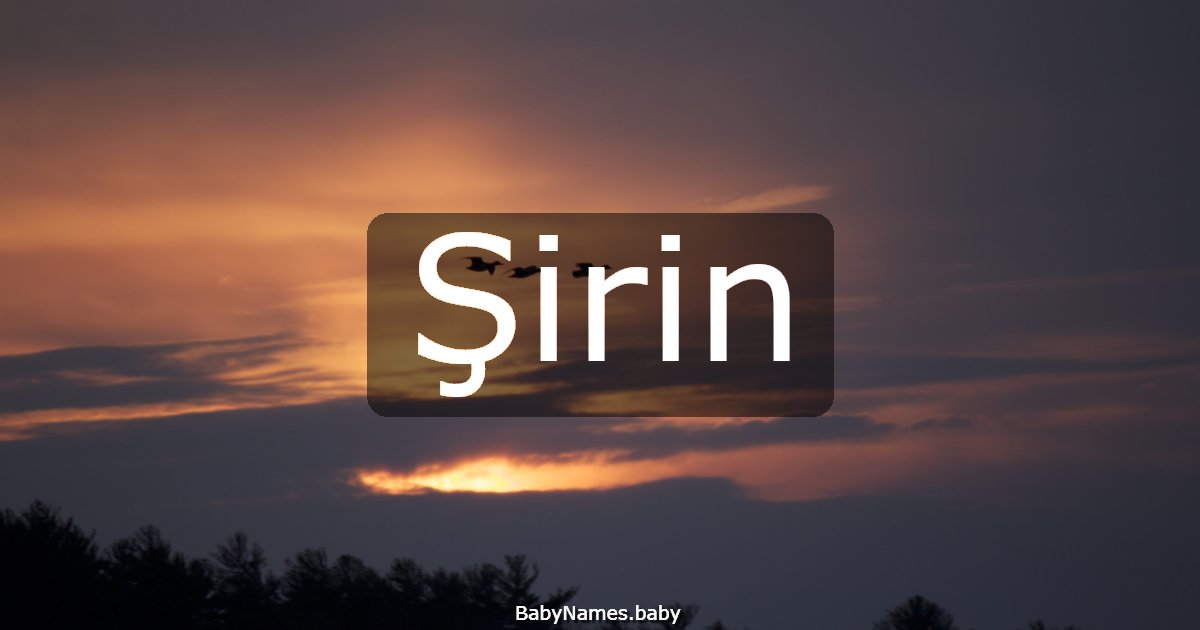 Şirin