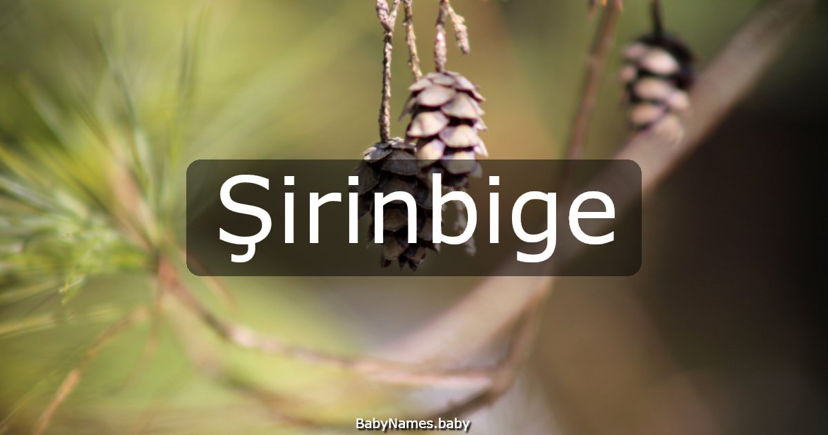 Şirinbige