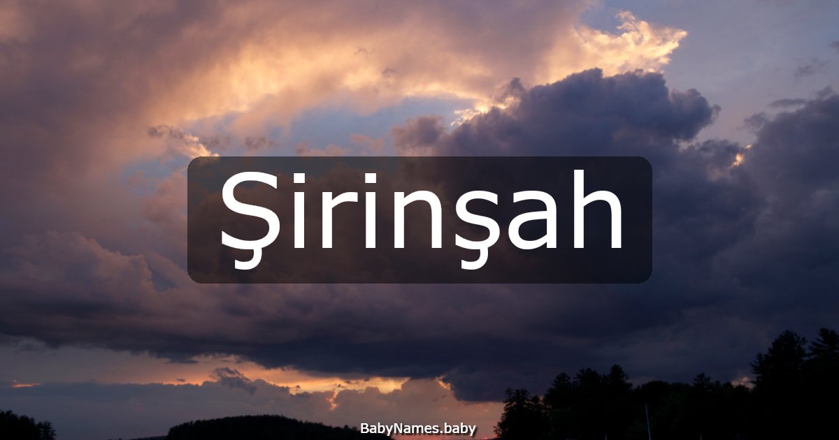 Şirinşah