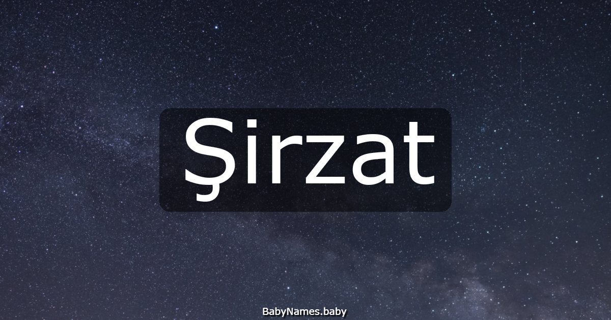 Şirzat