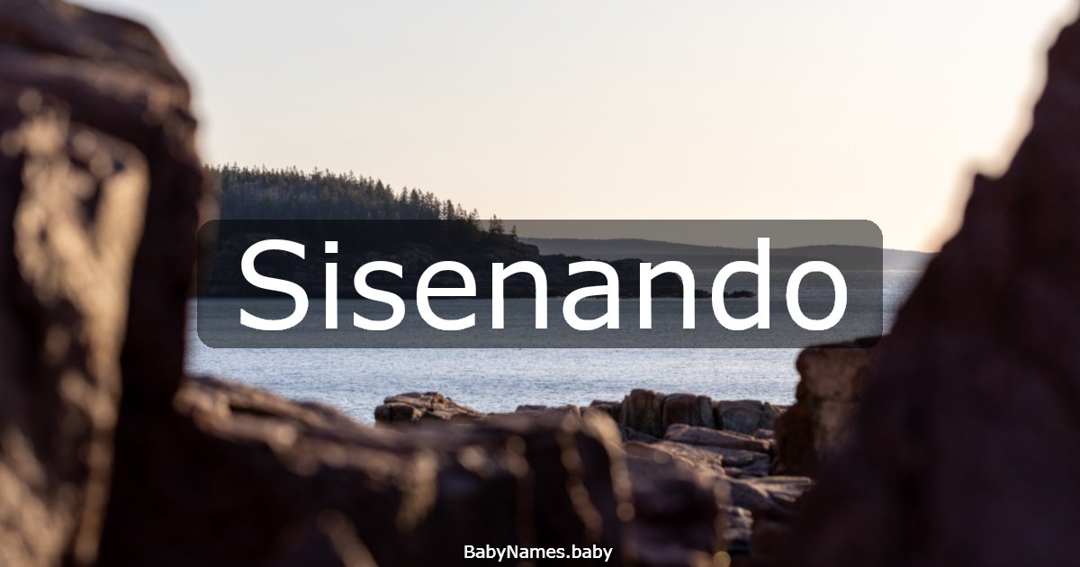 Sisenando
