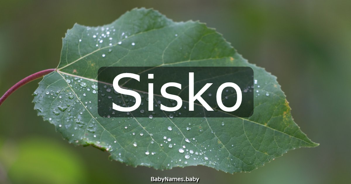 Sisko