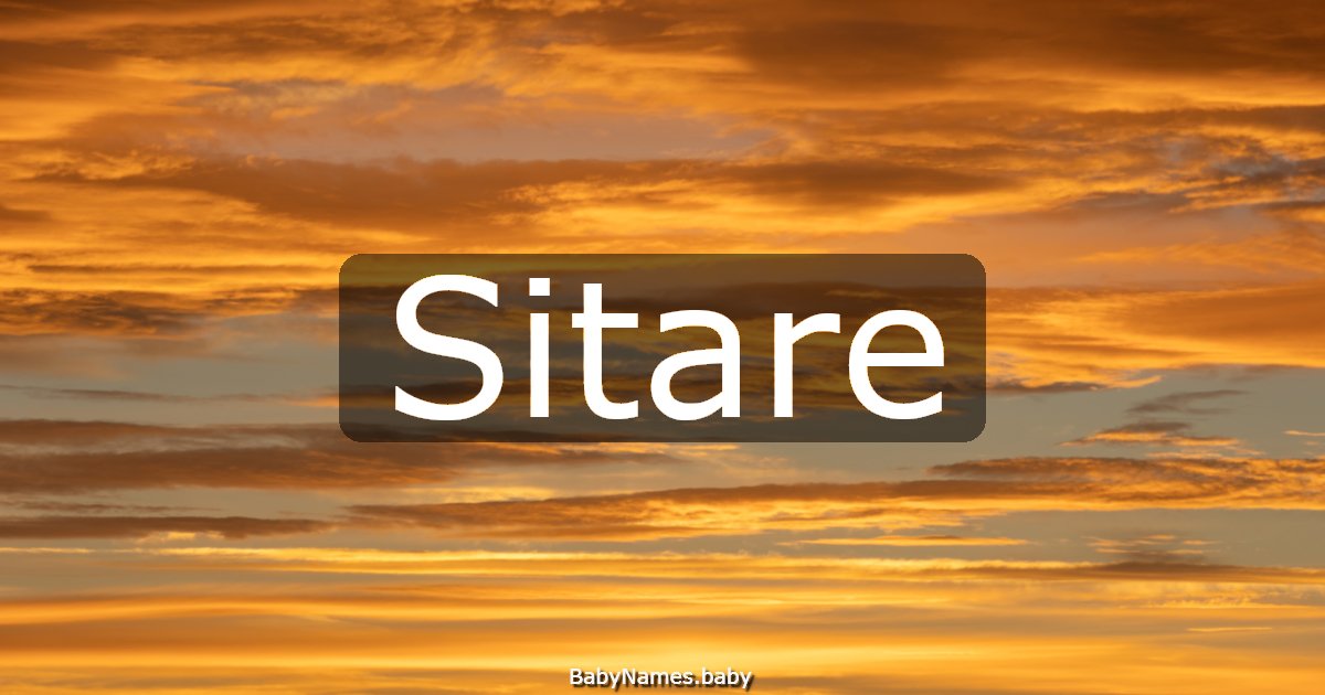 Sitare