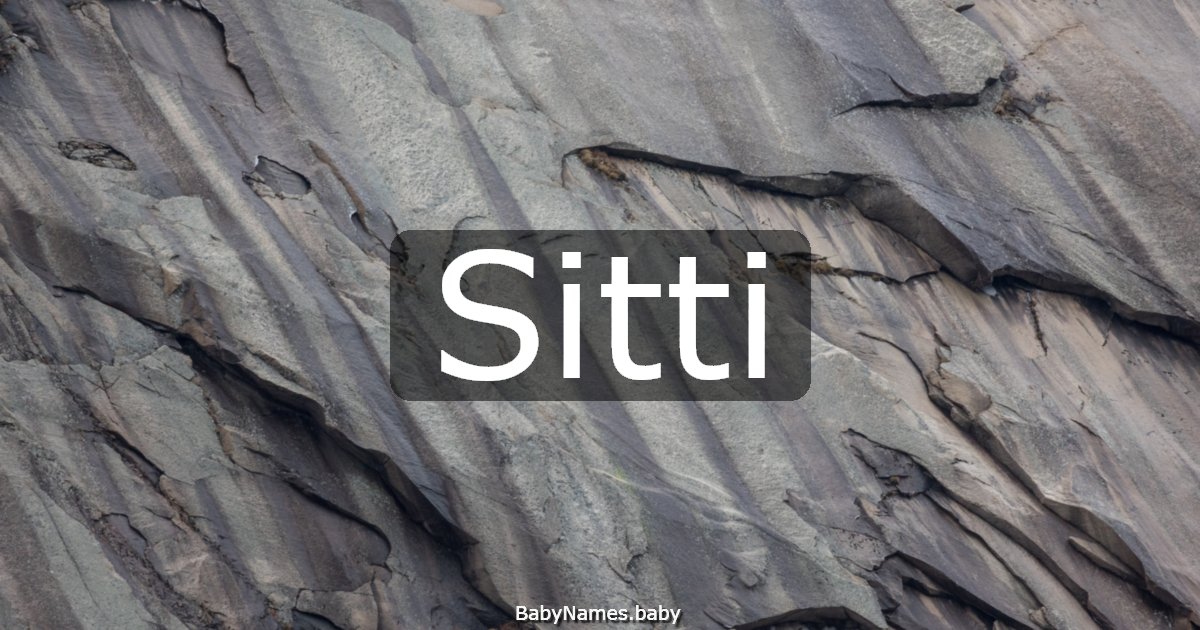Sitti