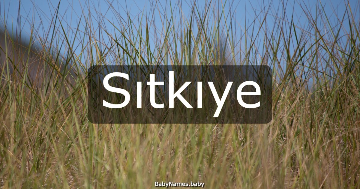 Sıtkıye