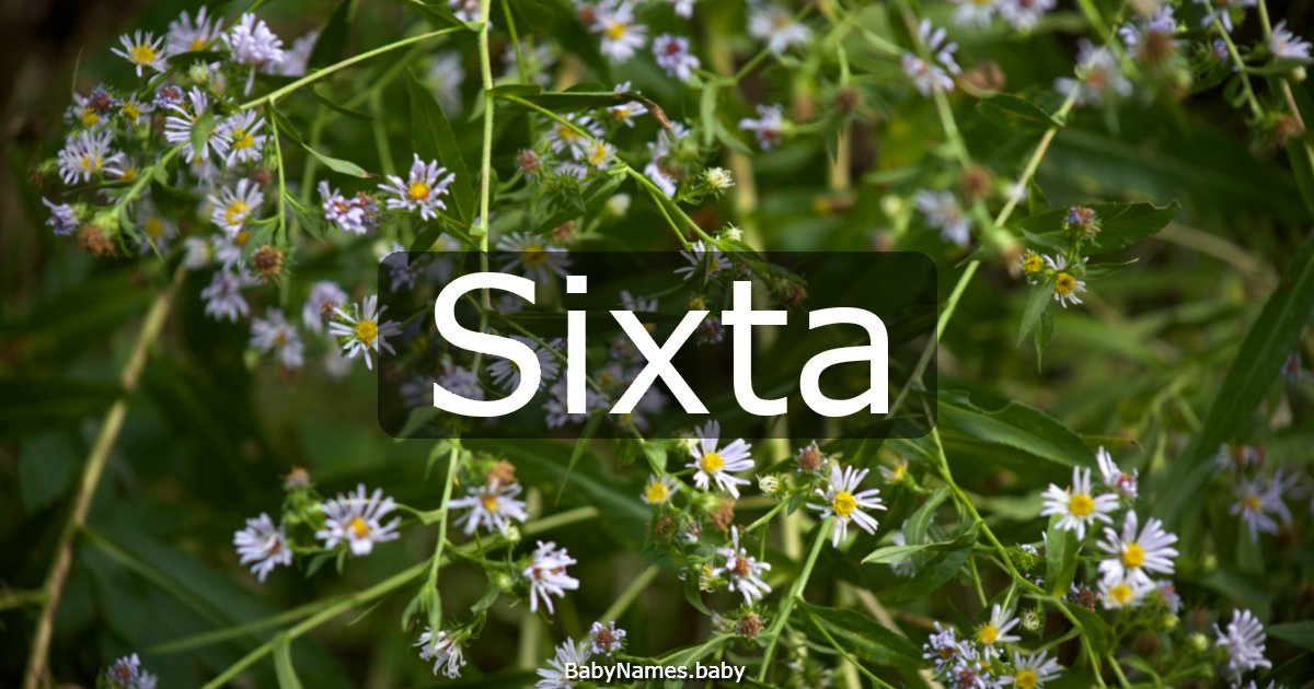 Sixta