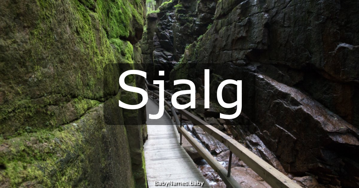Sjalg
