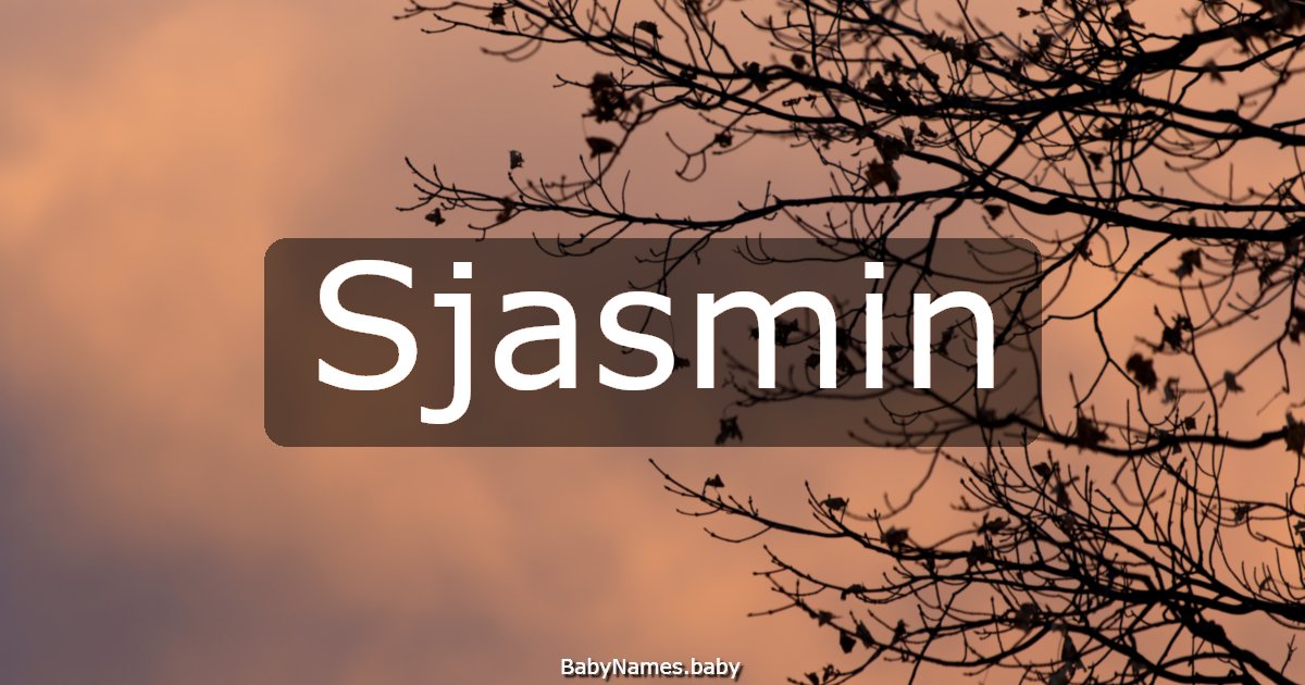 Sjasmin