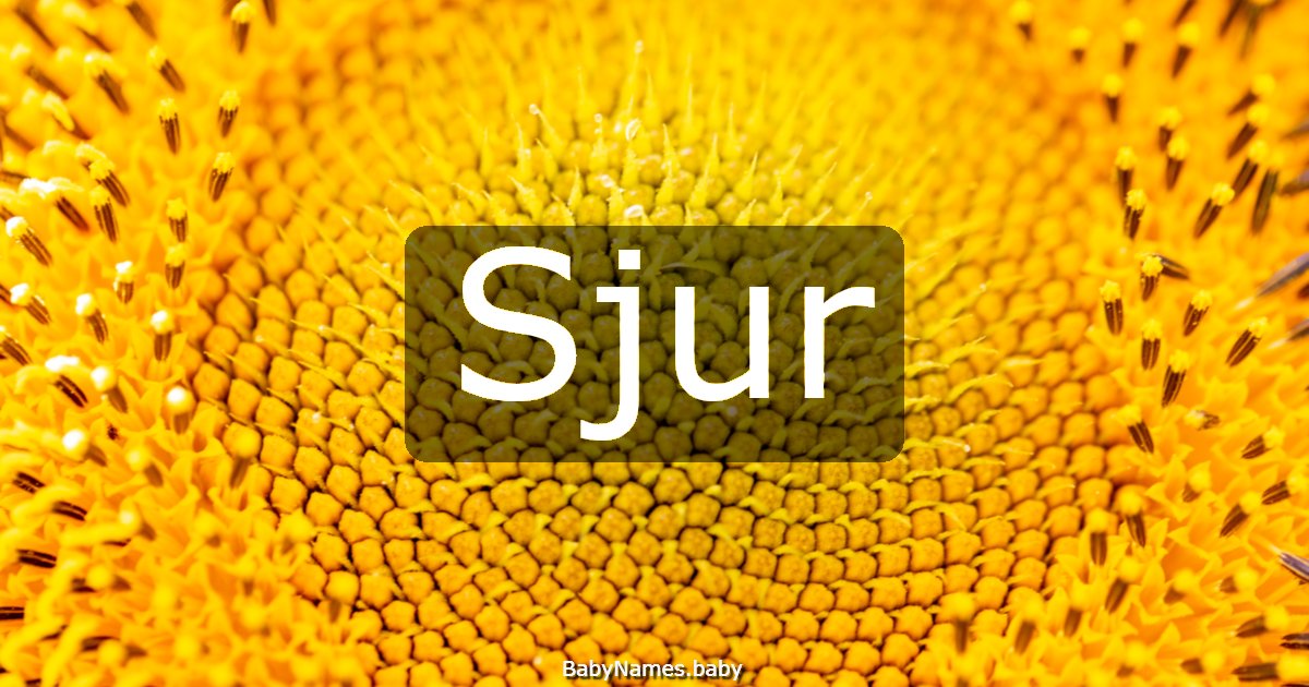 Sjur