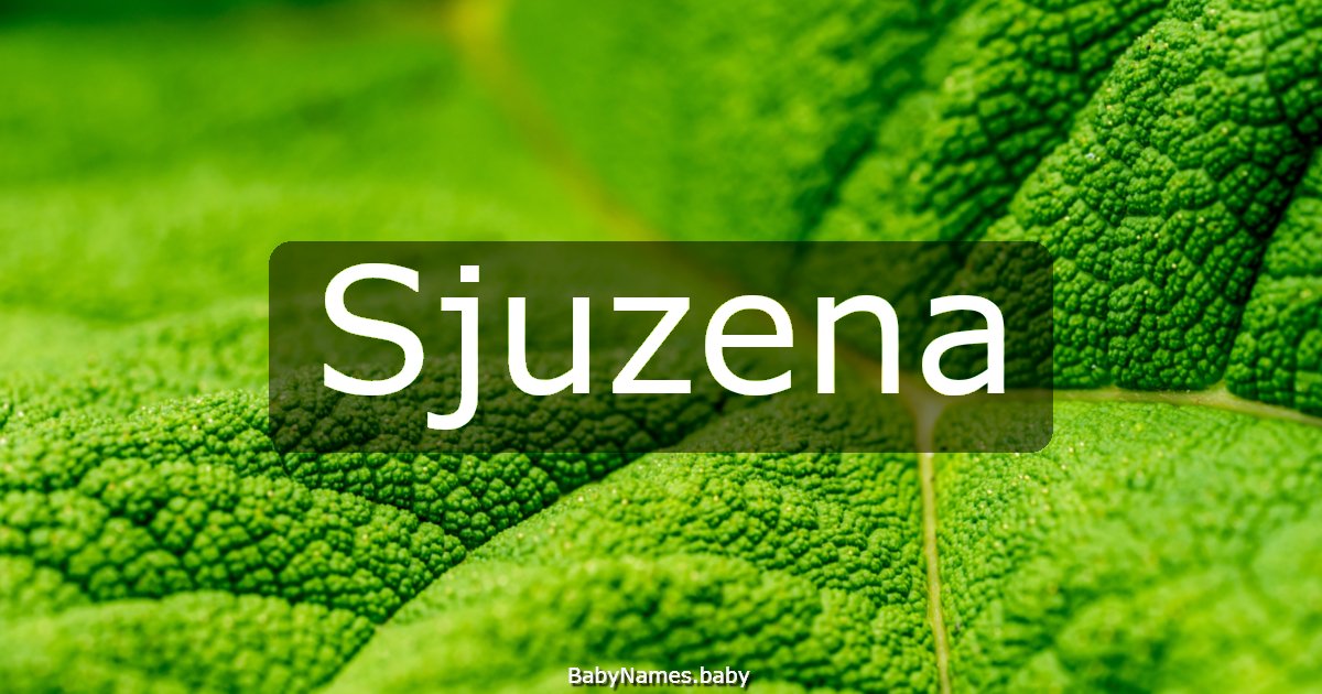 Sjuzena