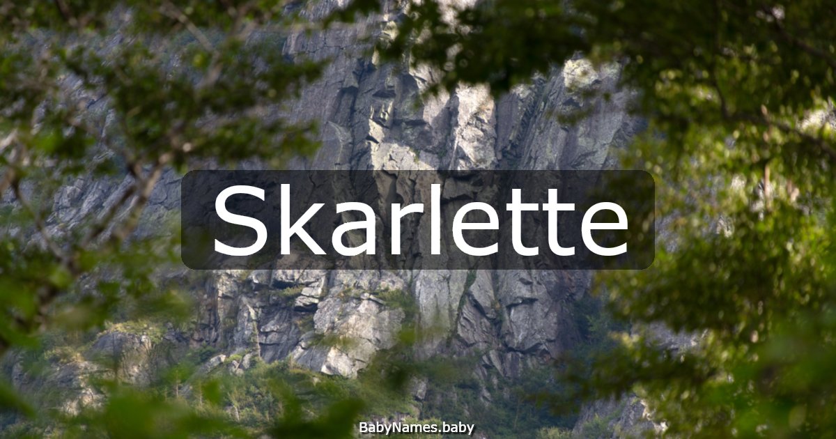 Skarlette