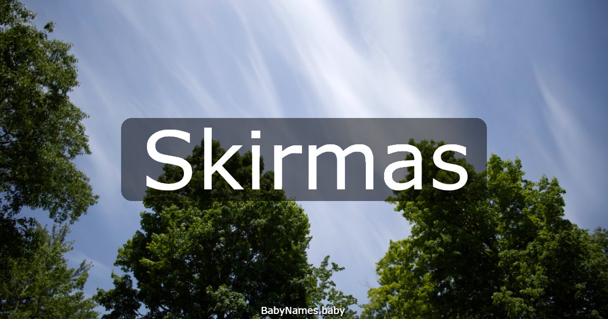 Skirmas
