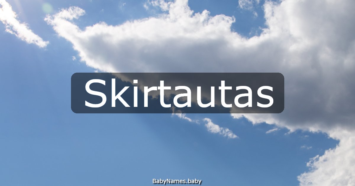 Skirtautas
