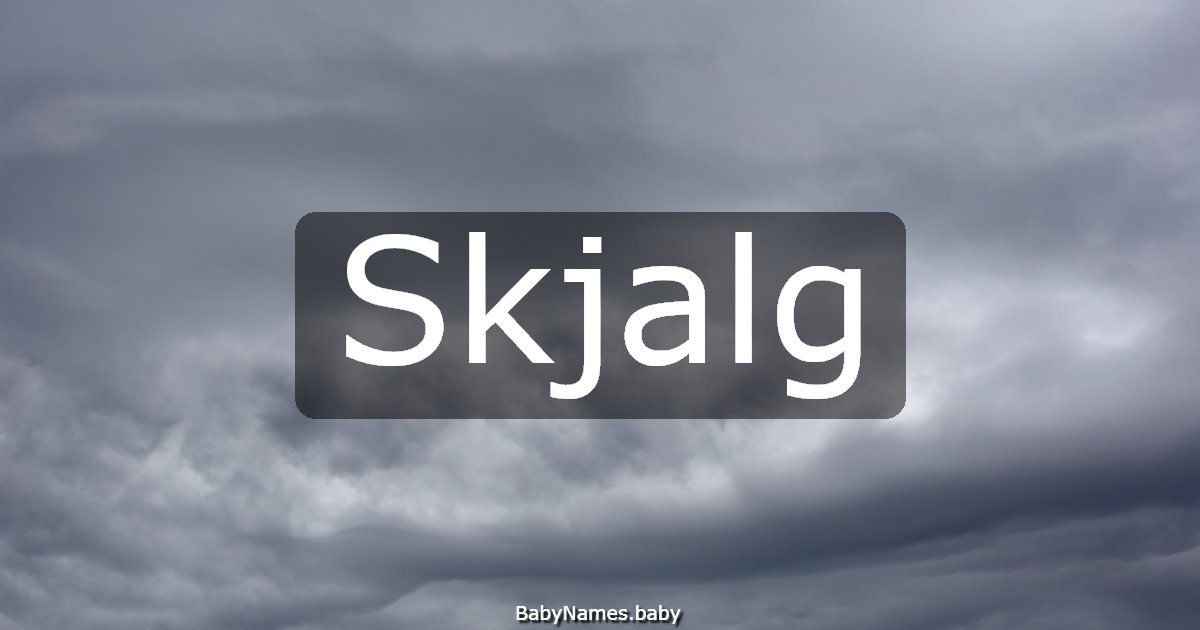 Skjalg