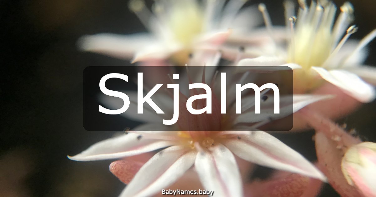 Skjalm