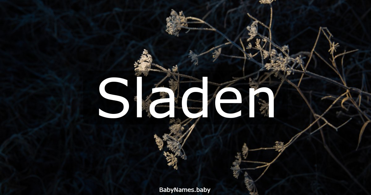 Sladen