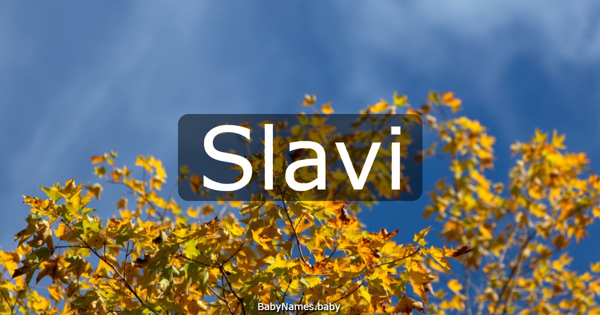 Slavi