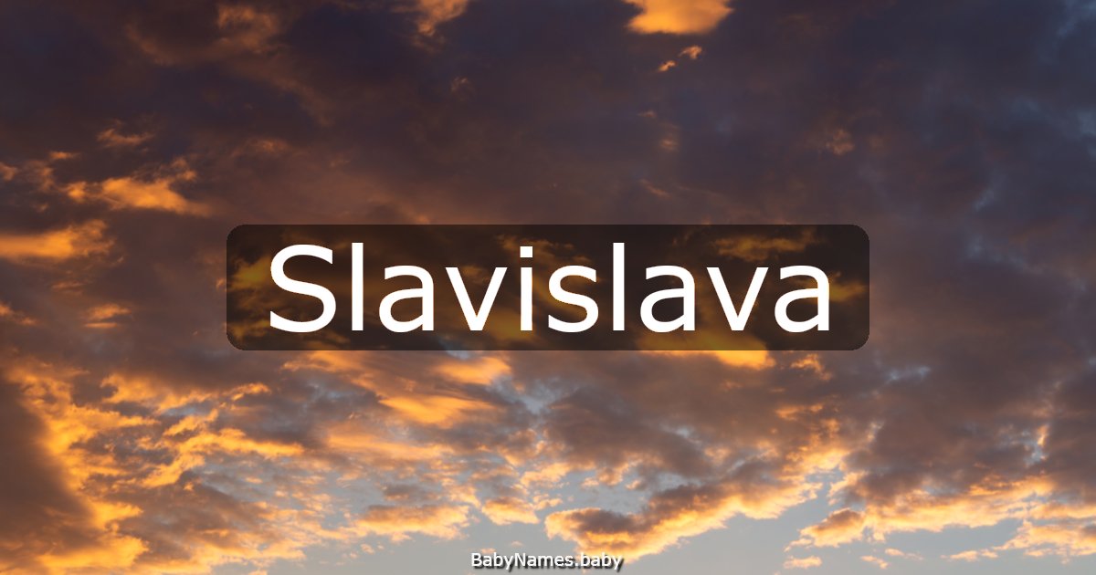 Slavislava