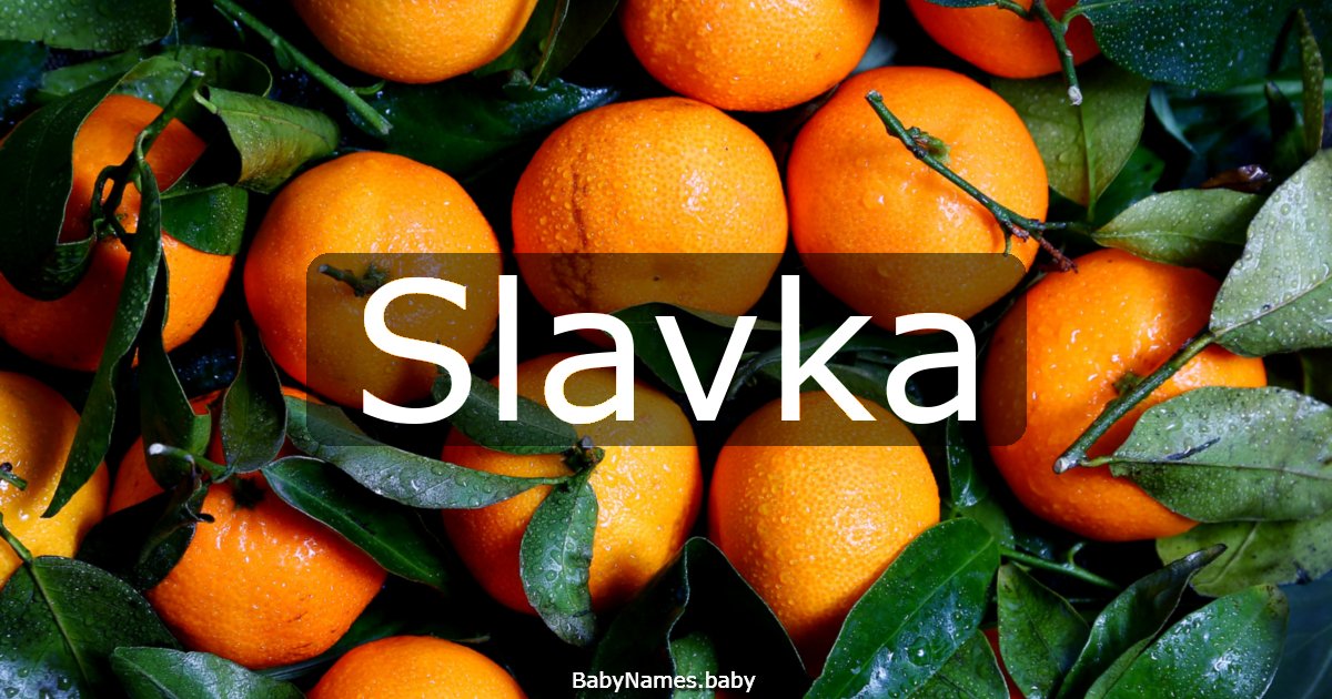 Slavka