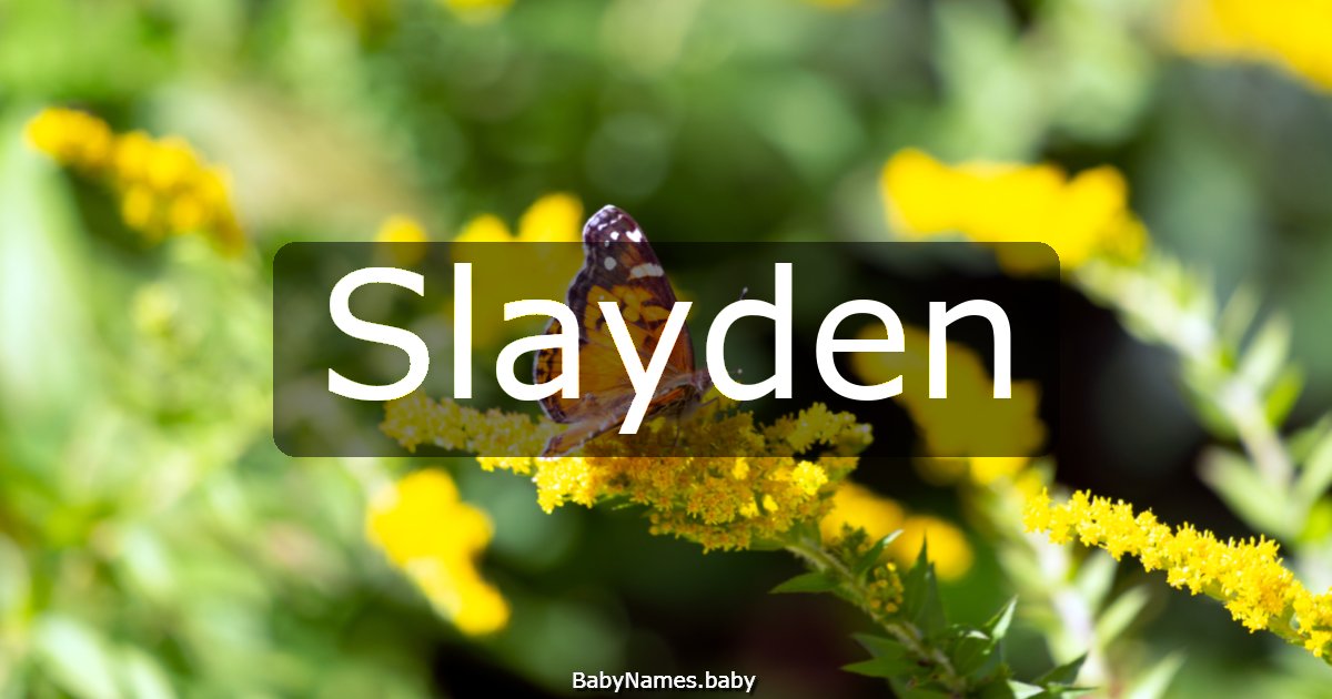 Slayden