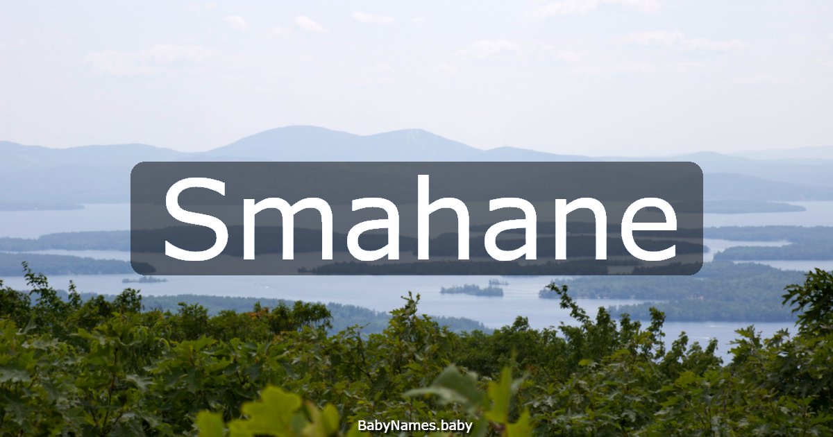 Smahane