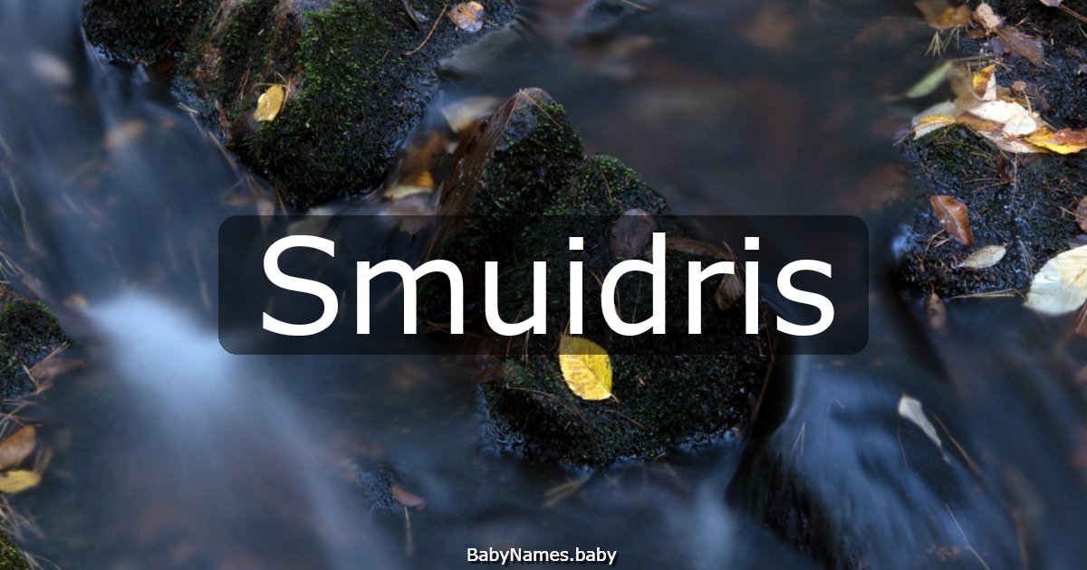 Smuidris