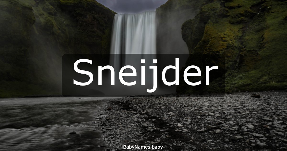 Sneijder