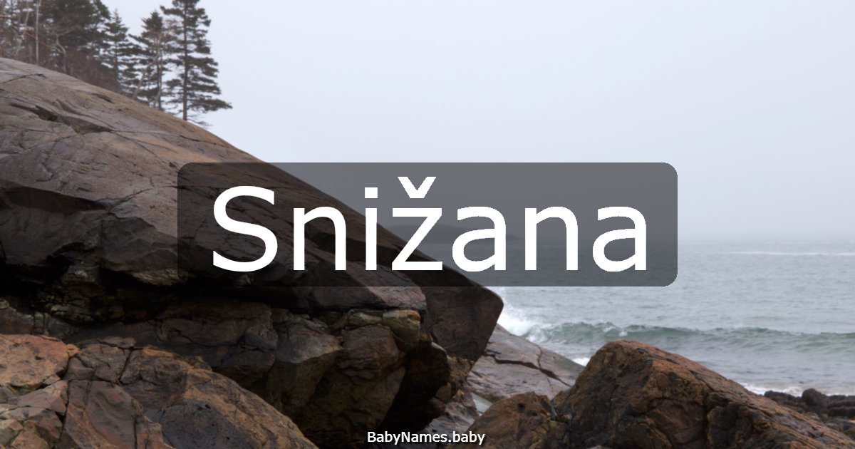 Snižana