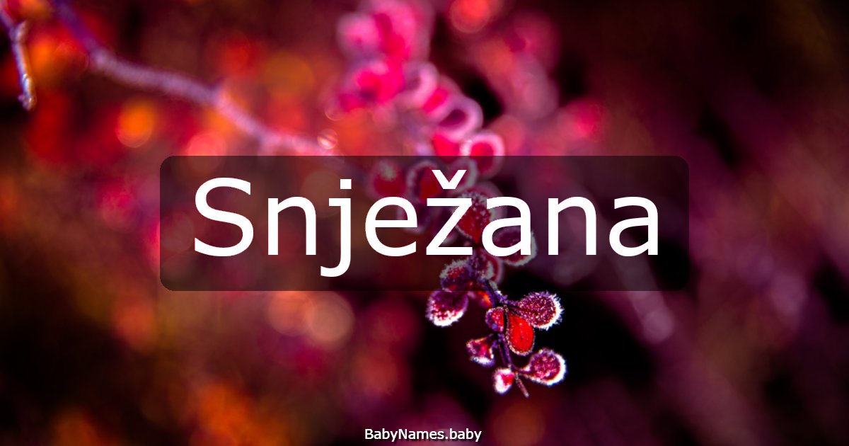 Snježana