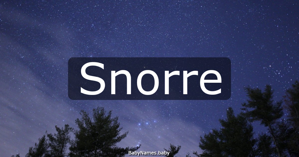 Snorre