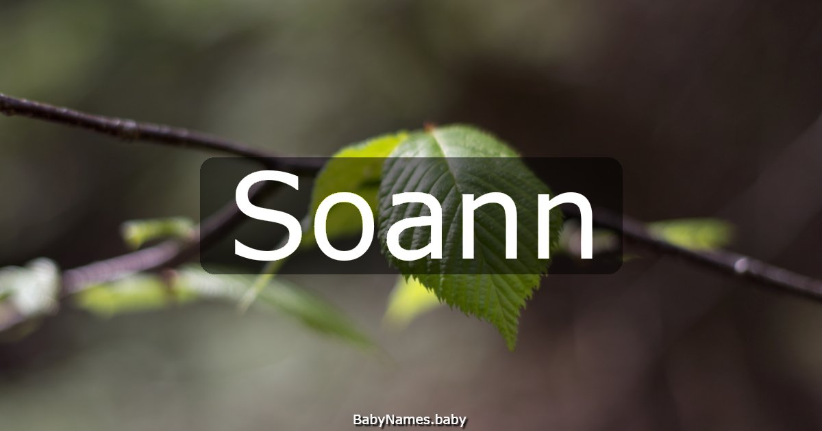 Soann
