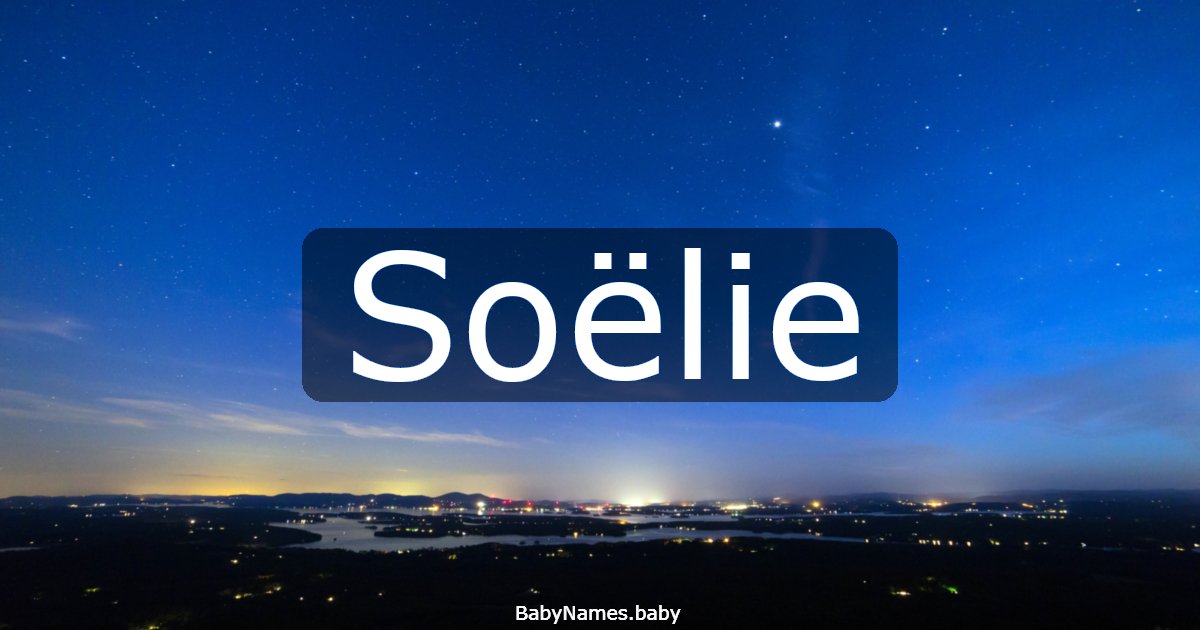 Soëlie