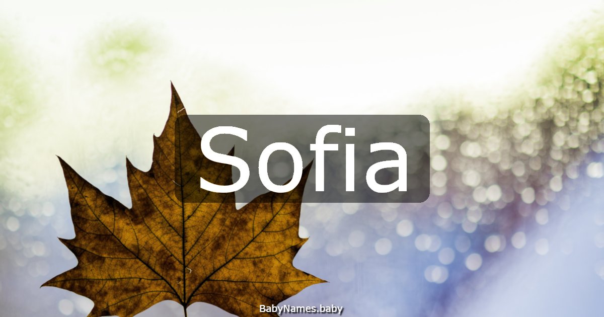 Sofia