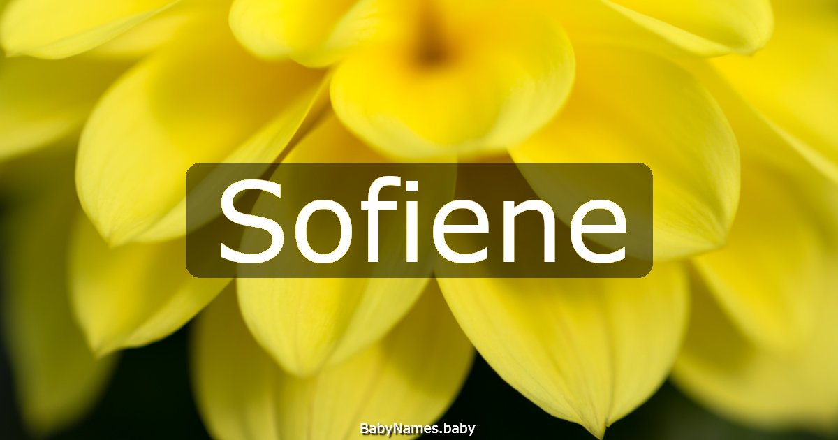 Sofiene