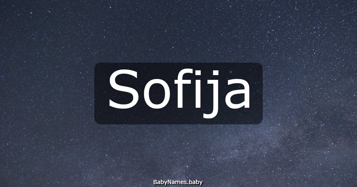 Sofija