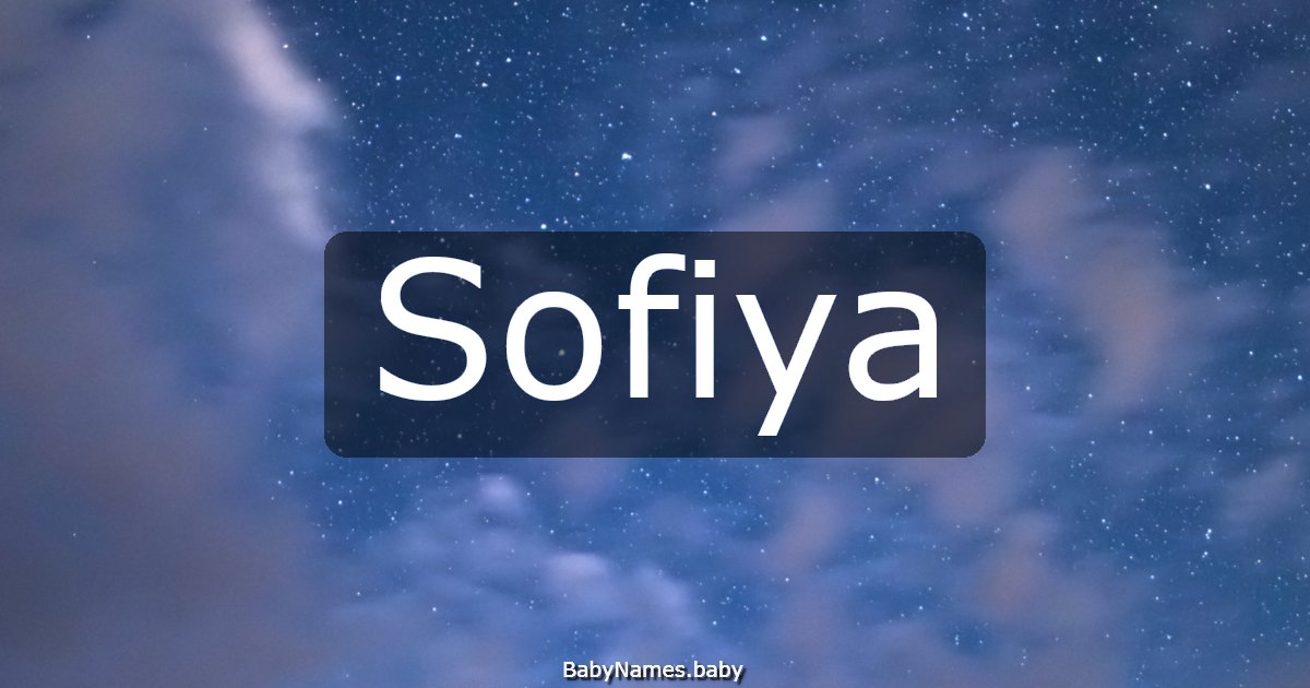 Sofiya