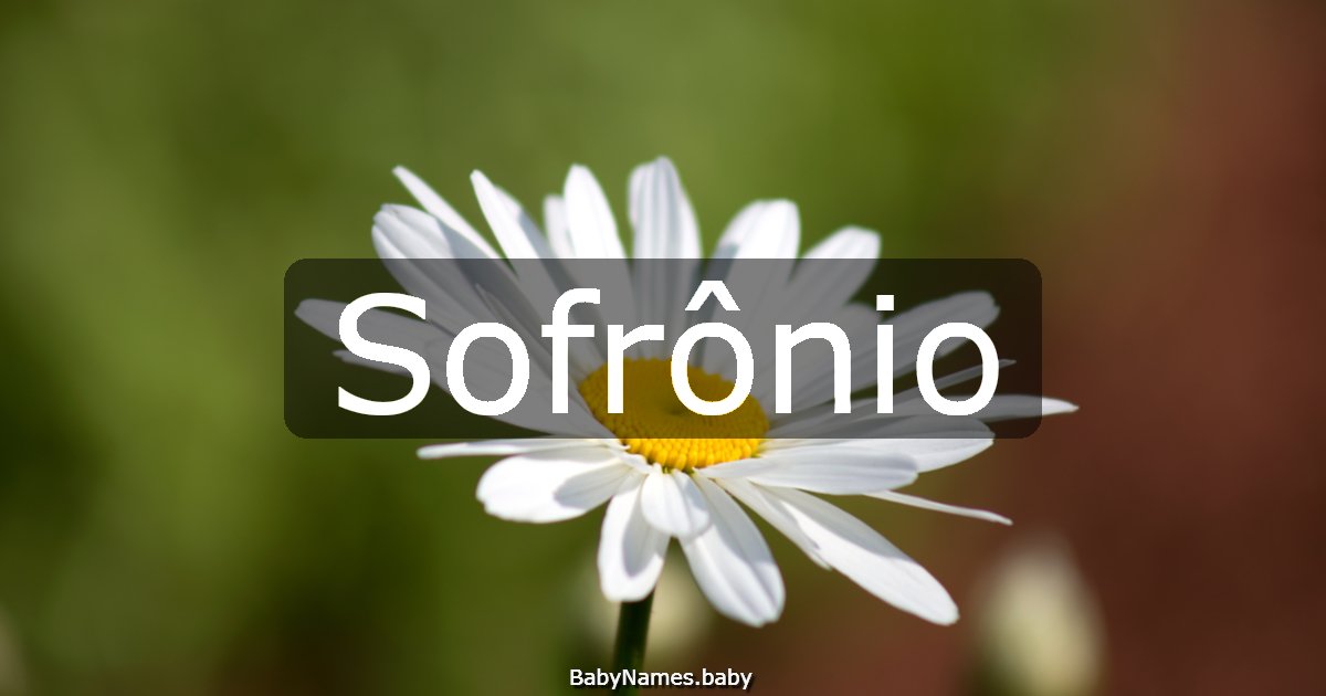 Sofrônio